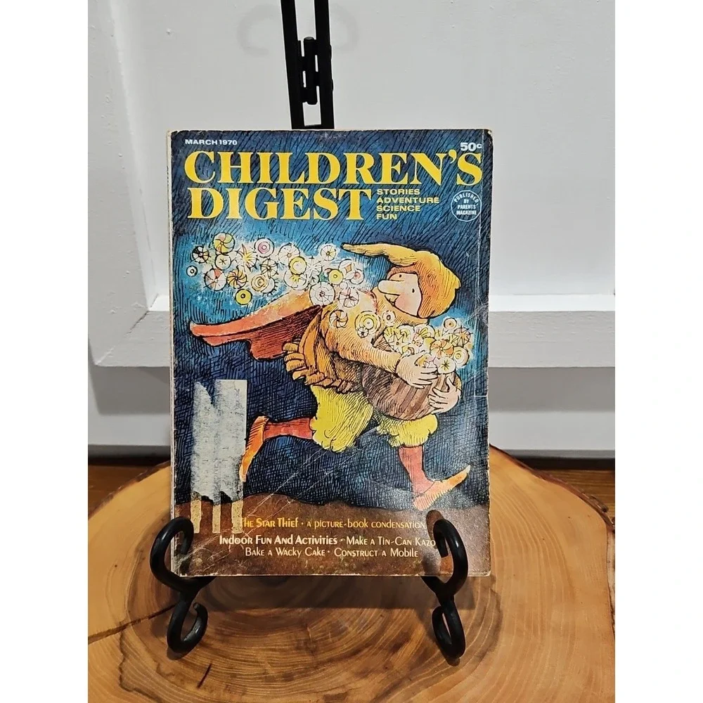 Vintage Children's Digest Magazines 1969-70   Set Of 6!!  1- WIZARD‎ OF OZ!!!